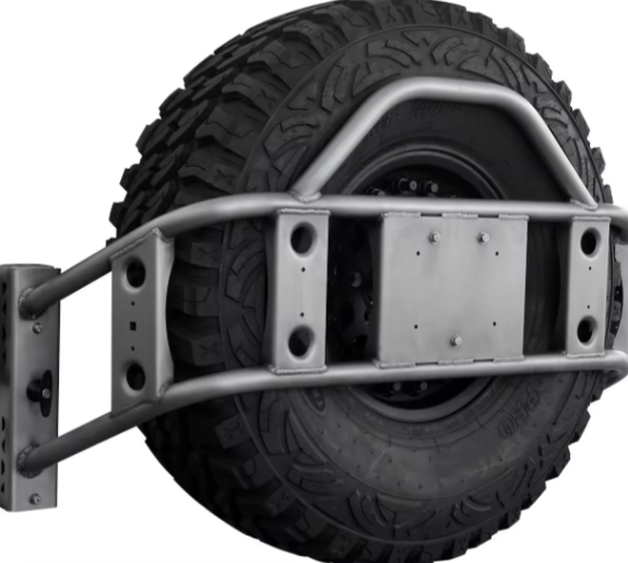 Poison Spyder Spare Tire Carrier Tire Support With Lock for Jeeps Wranglers JK