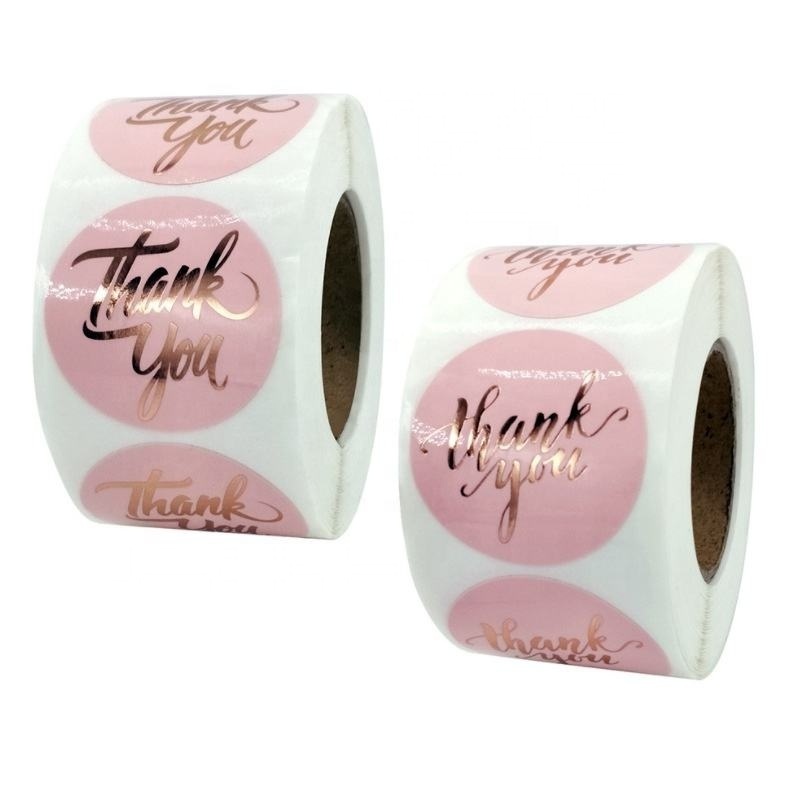 Mother's Day Hot Selling Water Pink Adhesive Roll Envelope Gift Decoration Sticker Sealing Sticker