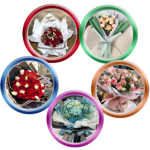 manufacturers valentine anniversary water proof flower wrap paper flower wrapping plastic wrapping paper for flowers