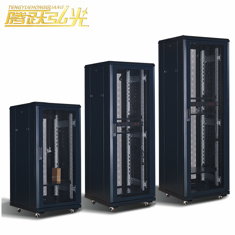 TB Factory Ready Goods Data Center Switch Cabinet Network 16u-42U Open Frame Server Rack