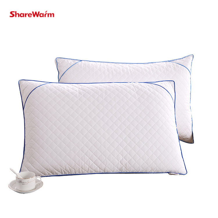 Wholesale Suppliers Waterproof  Jacquard Satin White Decorative Sublimation Hotel 100% Cotton Pillow Cases