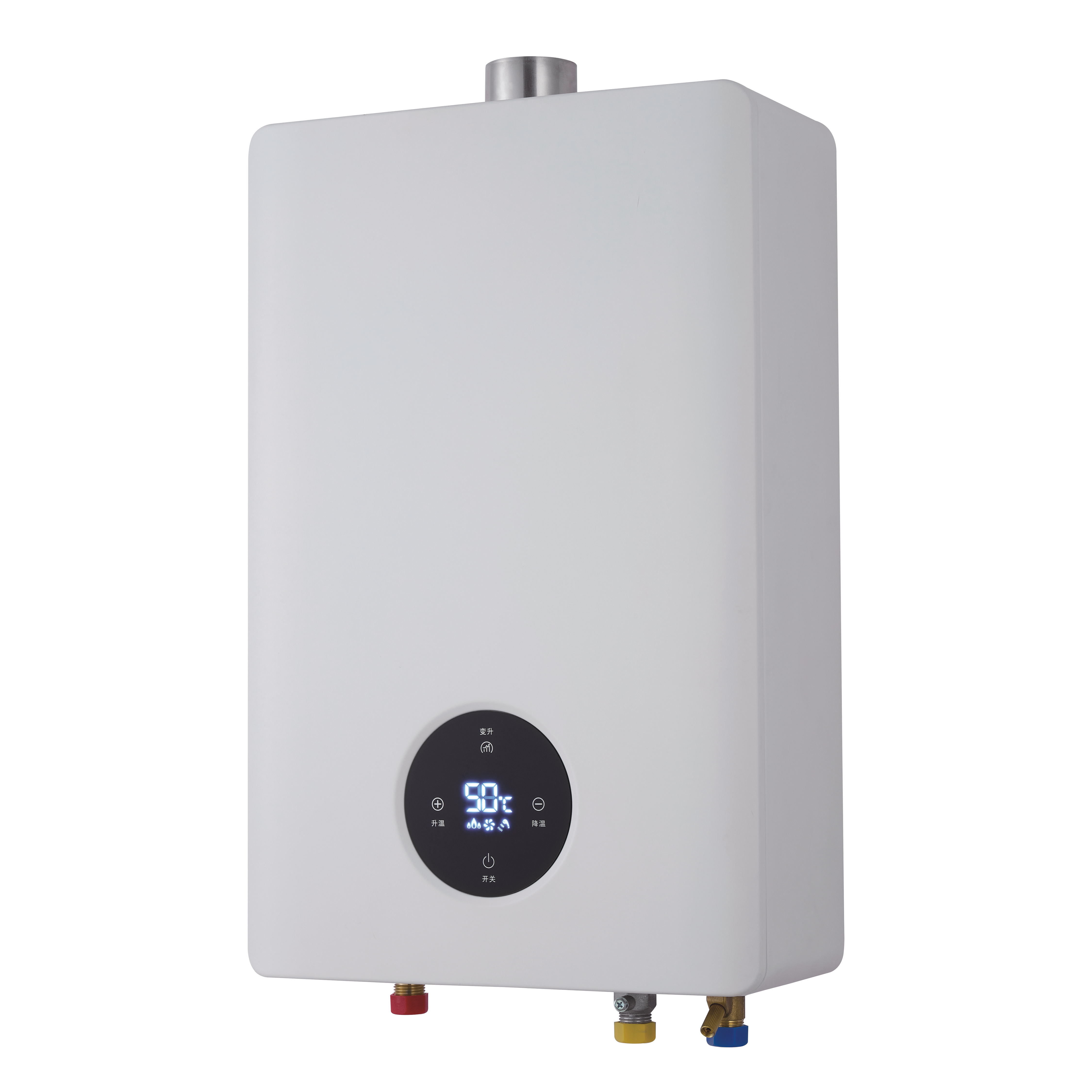 LPG Home Bathroom Hot Water Heater 16KW Tankless Gas Geyser Instant Gas Water Heater With Shower