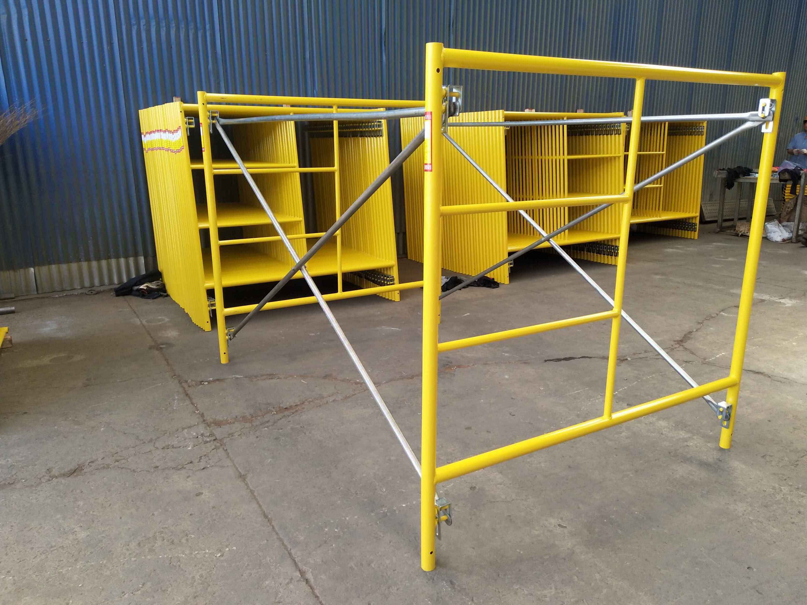 Powder Coated H Frame / Mason Frame / Ladder Frame Scaffoldings