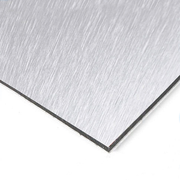 Brush Silver 4x8 feet Aluminum Composite Panels ACM ACP Wall Cladding Sheets for Building Decoration