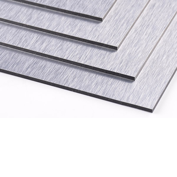 Brush Silver 4x8 feet Aluminum Composite Panels ACM ACP Wall Cladding Sheets for Building Decoration