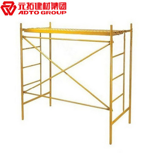 good price construction platform echafaudage ladder 6'' masonry 6 foot frame scaffolding