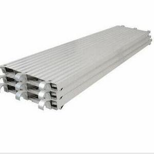 Full Aluminum planks for scaffold system 7' 8' 10ft aluminum metal deck for construction