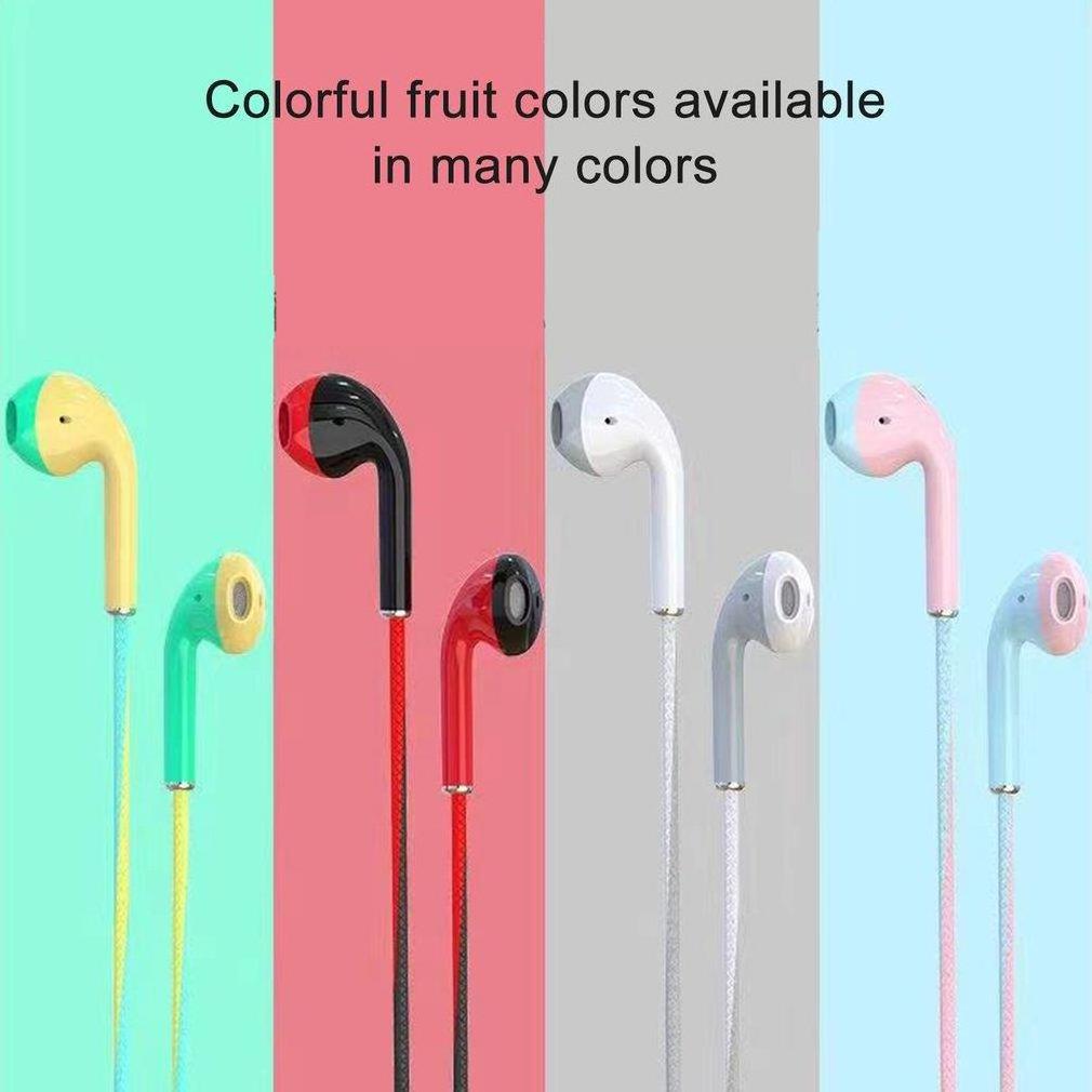 U24 Wire Stereo Earphone 3.5MM In-ear Headphone Running Music Game Earphone Noise-canceling Headphones 3.5mm Plug Sustainable