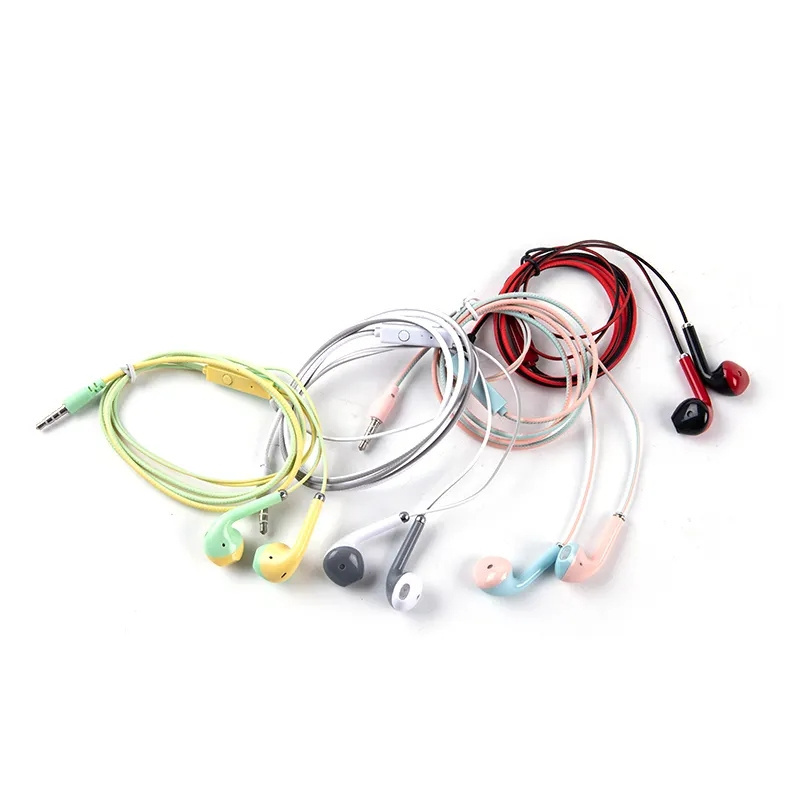 U24 Wire Stereo Earphone 3.5MM In-ear Headphone Running Music Game Earphone Noise-canceling Headphones 3.5mm Plug Sustainable