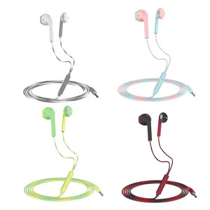 U24 Wire Stereo Earphone 3.5MM In-ear Headphone Running Music Game Earphone Noise-canceling Headphones 3.5mm Plug Sustainable