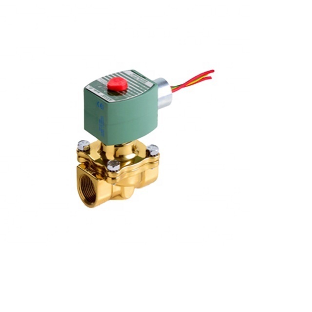 ASCO series 327 high flow direct acting  24 V solenoid valves two way pneumatic liquid control valve