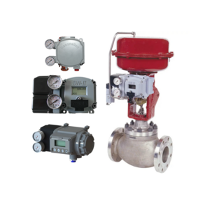 Pneumatic Control Valves Masoneilan 21000 Series Heavy Top Guided Control Valves with Valves Positioner