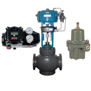 Tissin TS800/TS805 Smart Valve Positioner With Fisher 67CFR Pressure Reducing Valve And Chuanyi Valve Regulator