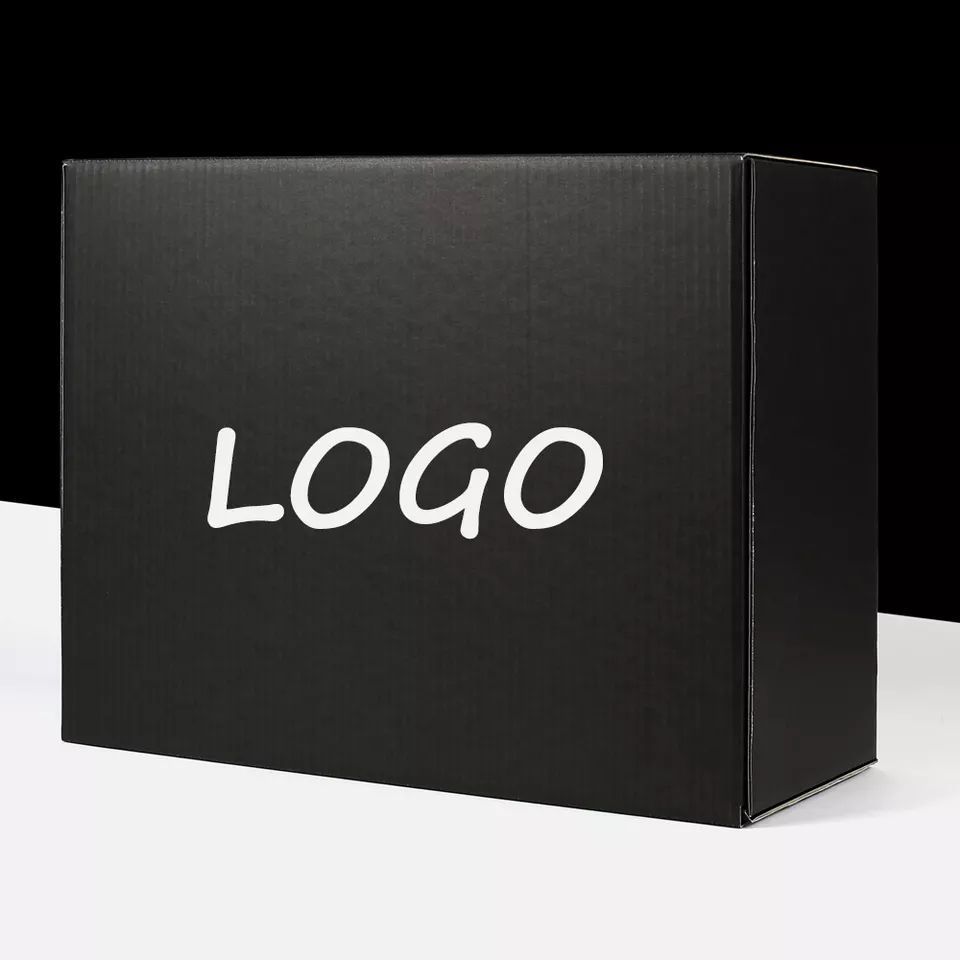 OEM Custom Small Business Packaging Boxes Wholesale Eco-friendly Black Shoes packaging paper Boxes Mailing mailer shipping Box