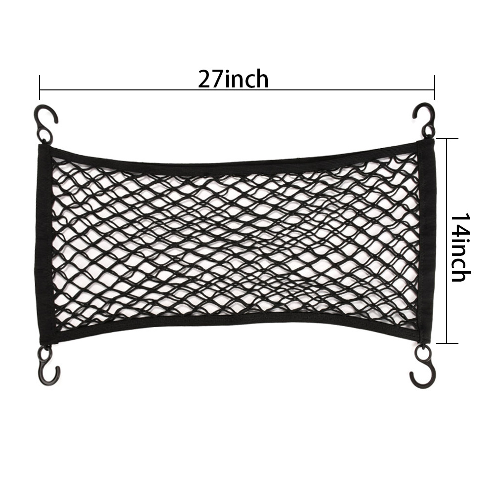 OEM elastic car mesh net for storage organizer for tesla trunk suv