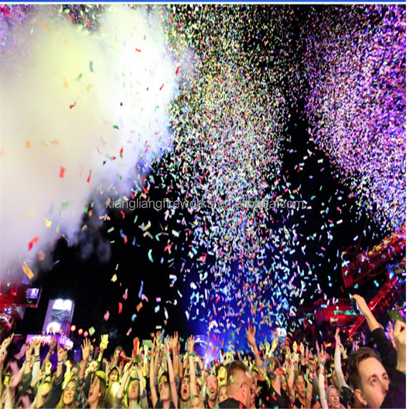 Hot Sale Multicolor Biodegradable Party Popper Confetti Cannons For Concert Night Club And Crazy Party