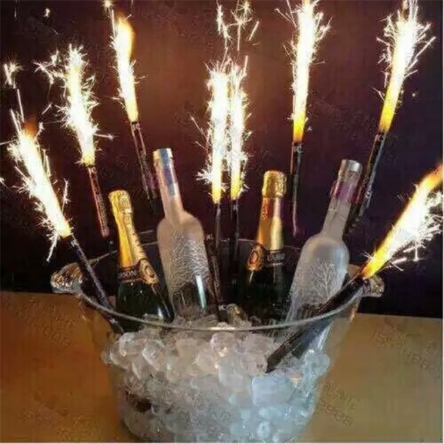 Hot Indoor Safety Cold Flame Best Birthday Party Cake Sparkler Candle Sparkling Candle