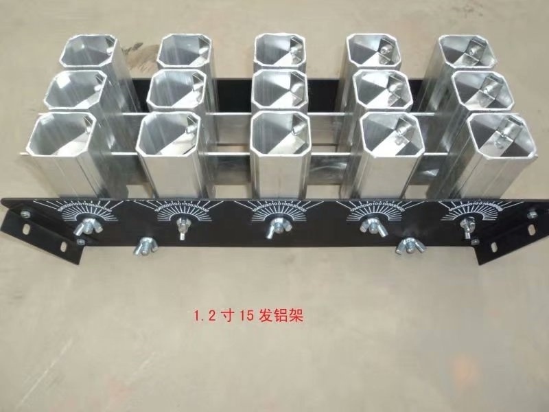 2'' 120shots square shape metal Aluminium alloy mortar fireworks display racks for fireworks firing show