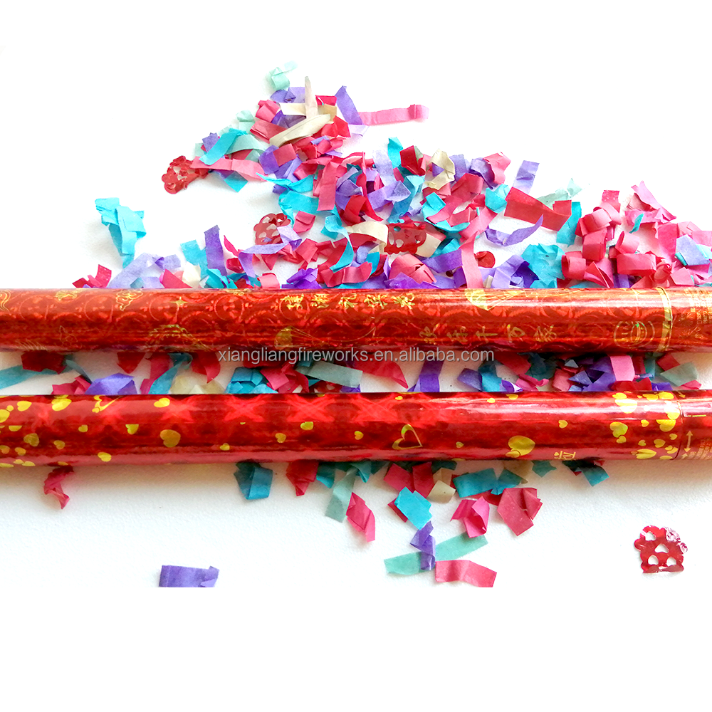 Party Supplies 30cm confetti cannon tissue paper confetti Party Popper Confetti Cannon for wedding