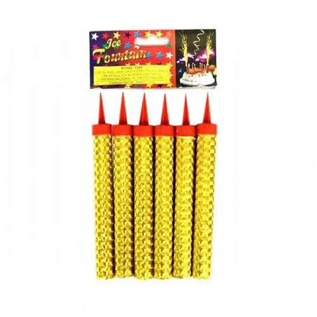 Hot Indoor Safety Cold Flame Best Birthday Party Cake Sparkler Candle Sparkling Candle