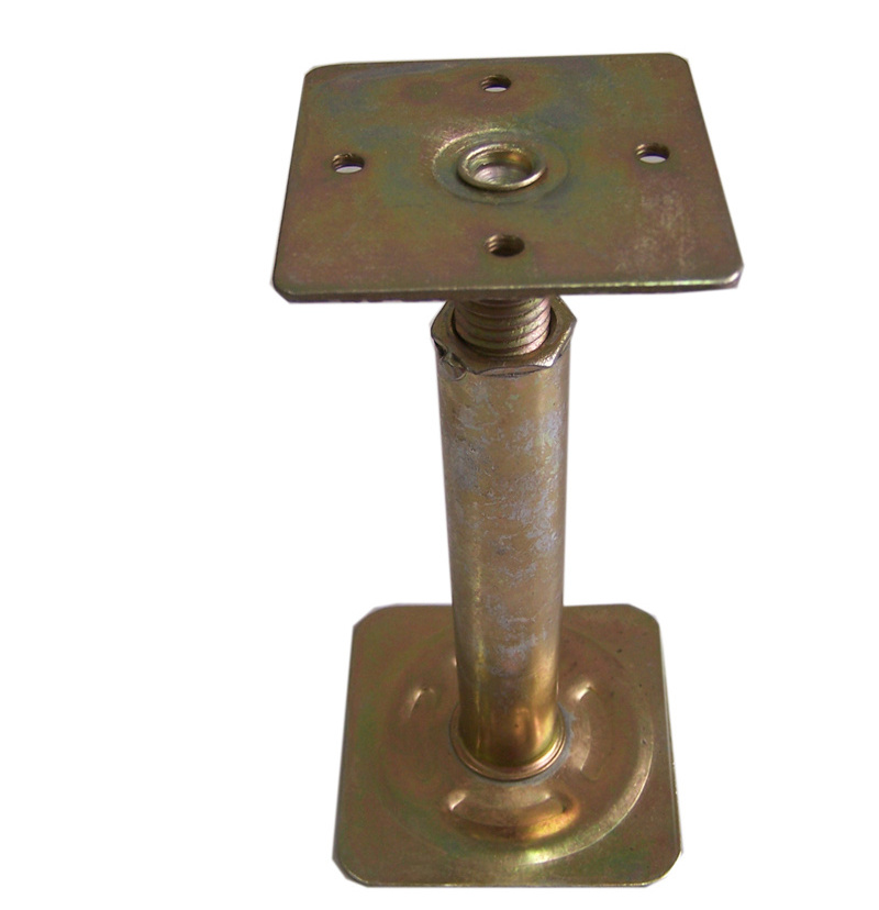 adjustable height steel or aluminium raised floor pedestal