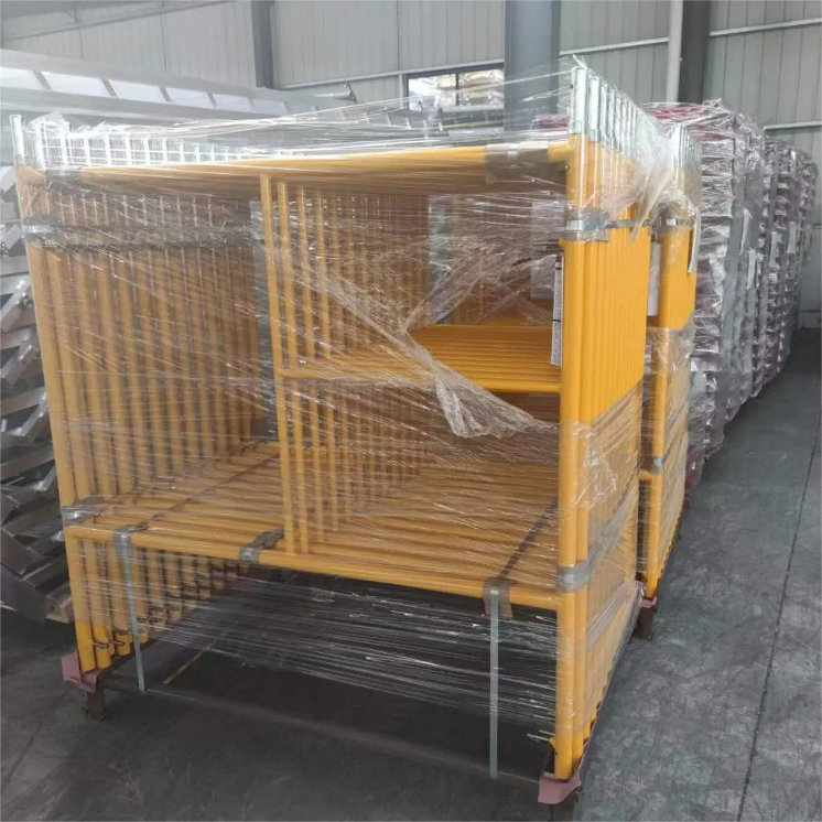 Manufacturer Directly Sells Easy Install Q235 Steel Used Steel Frame Scaffolding System For Sale