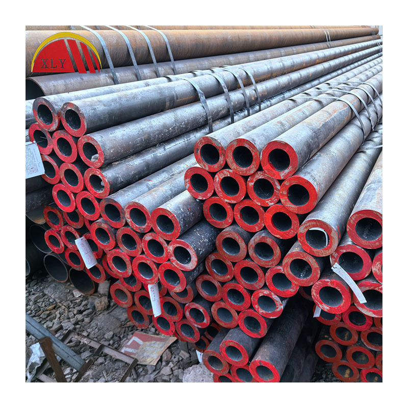 High Precision SA106 SA333 SA53 ASTM A235 Low Carbon Seamless Steel Pipes 6m Length Bending Cutting Services Chemical