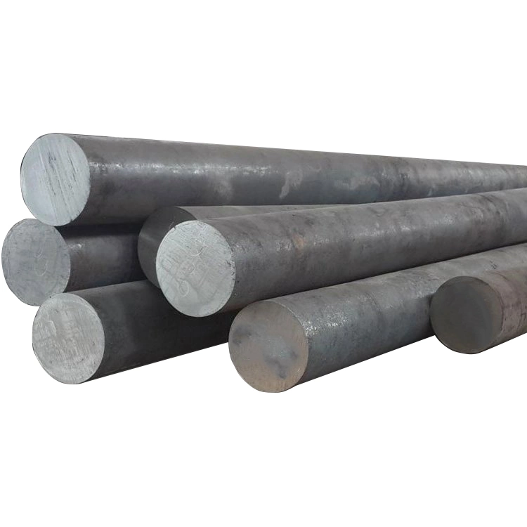 High Quality Carbon Steel Rod 40cr Ck45 16mn 65mn Hot Rolled Carbon Steel Round Bars Forged Iron Bar