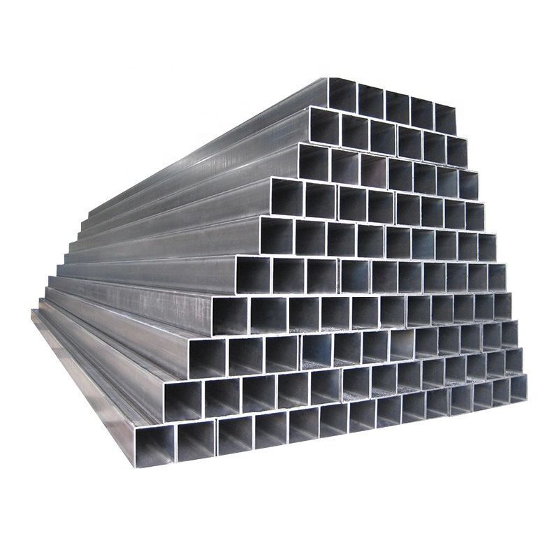 Gi Pipe with Square Hollow Tube 20x20 mm ERW Steel Metal Ready Parts ASTM Standard BIS Certified for Greenhouse MIL Aisi