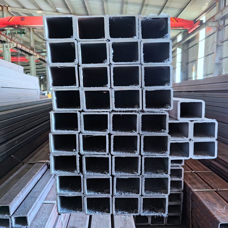 Hot Rolled Welded ERW Carbon Steel Pipes Q345 tubes JIS/KS Certified 180x180mm Side Length 6M 12M Hollow Square Structural Iron