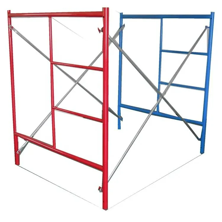 Manufacturer Directly Sells Easy Install Q235 Steel Used Steel Frame Scaffolding System For Sale