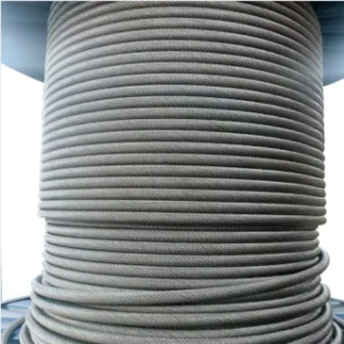 7x19 Wire Cable Galvanized Steel Rope 45# /60#/70# High Carbon Steel Cold Heading Steel galvanized steel cable 150 m 5 16