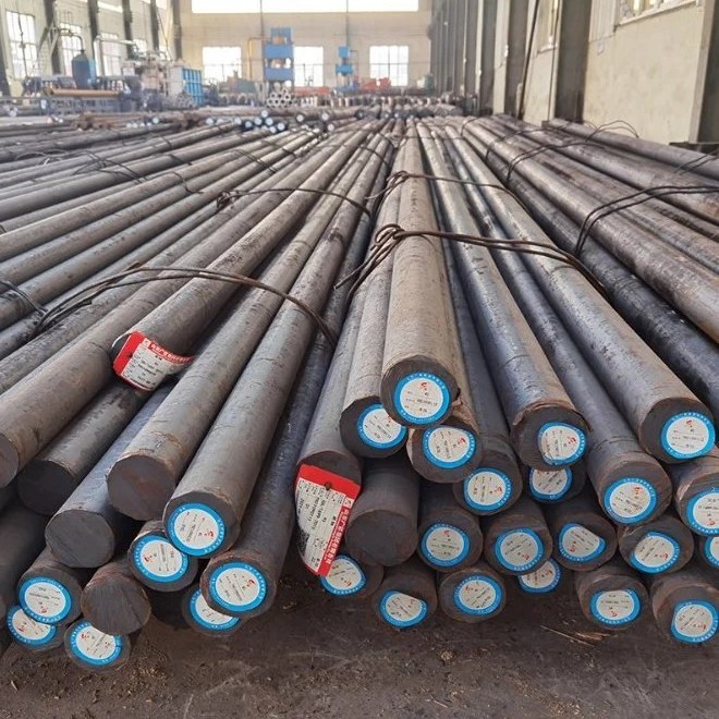 Carbon Steel Rods Sae 1045 1020 Hot Rolled Iron Carbon Steel Round Bars Round Steel Bar