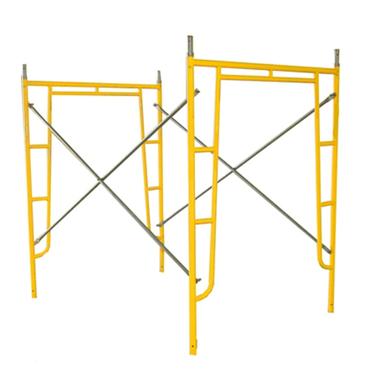 Manufacturer Directly Sells Easy Install Q235 Steel Used Steel Frame Scaffolding System For Sale