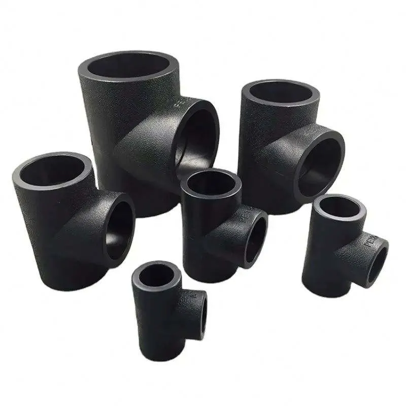 ASME B16.9 Weld Ends Sch40 Sch80 Sch120 Welding 30/45/180 Degree Forged Pipe Fitting Butt Weld Equal Carbon Steel Tee