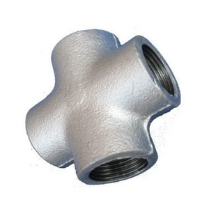 Hot Sale Galvan Mild CS Iron Equal Type Carbon Steel Cross Tee Butt Welding Welded Pipe Fittings 5inch Sch40 CS Cross Tees