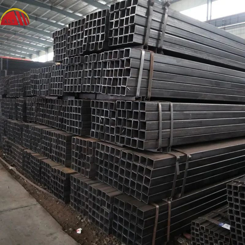 ASTM A500 2*2inches*1.8mm Black Carbon Steel Seamless Pipe/Tube Mild/CS/ERW Round/Square/Rectangle Styles