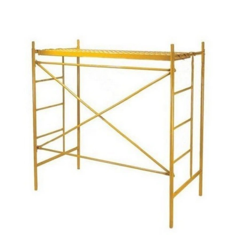 Manufacturer Directly Sells Easy Install Q235 Steel Used Steel Frame Scaffolding System For Sale