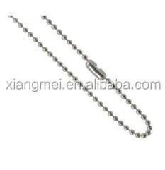 2.0/2.4/3/3.2 mm high quality stainless steel bead chain