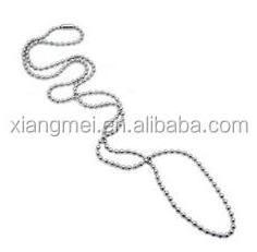 2.0/2.4/3/3.2 mm high quality stainless steel bead chain