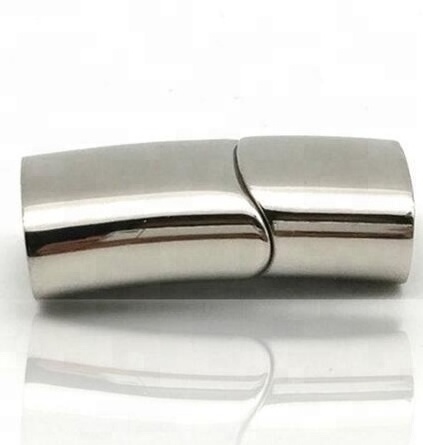 316L stainless steel high quality leather bracelet clasp