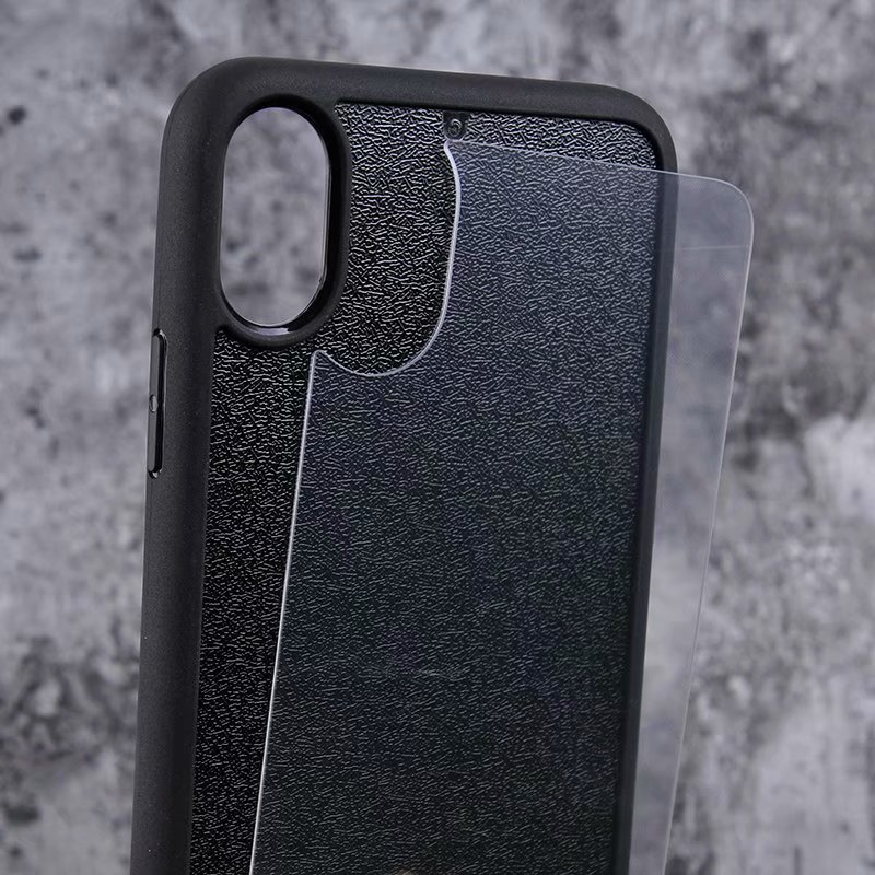 UV Printing Sublimation Blank Glass Cell Phone Case For iphone X/XR