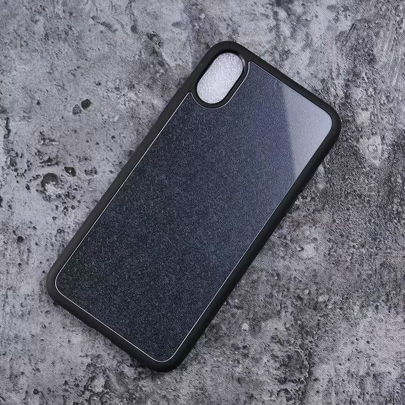 UV Printing Sublimation Blank Glass Cell Phone Case For iphone X/XR