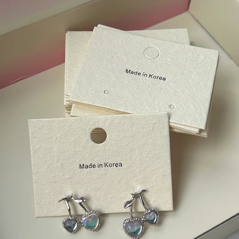 Custom Jewelry Packaging Card Custom Personalized Jewelry Display Holder Cards Necklace ,Earrings Packaging Card