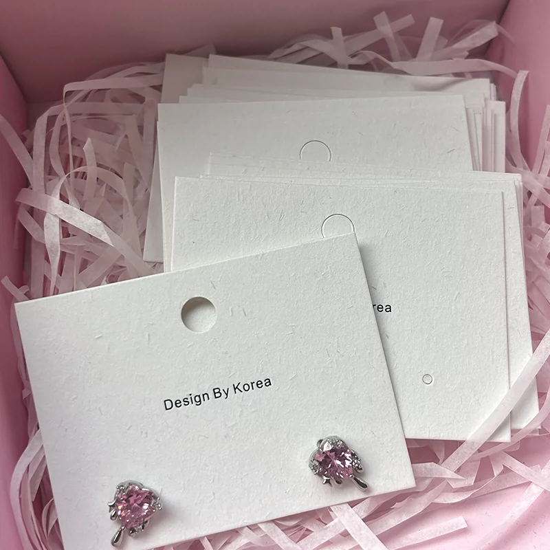 Custom Jewelry Packaging Card Custom Personalized Jewelry Display Holder Cards Necklace ,Earrings Packaging Card