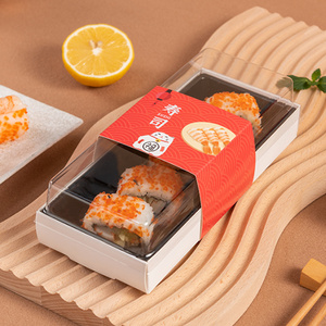 Biodegradable Wooden Restaurant Takeaway Catering Food Container Packaging Bakery Pastry Cake Cheese Wooden Sushi Box