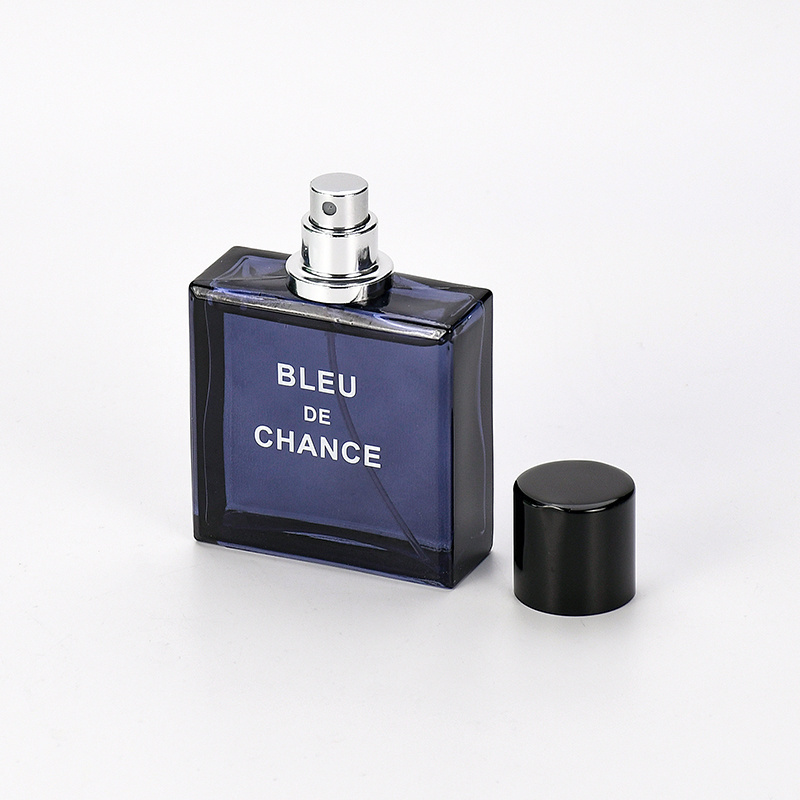 wholesale private label bleu men's perfume lasting light fragrance aromatic woody cologne perfume 50ml