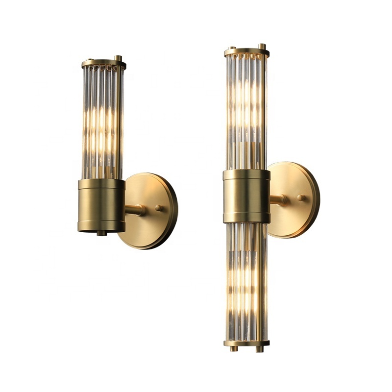 Modern Interior Double Wall Sconce Bathroom Hallway Wall Sconce Decorative Wall Lamp Home Hotel Indoor Lighting Decorative LED