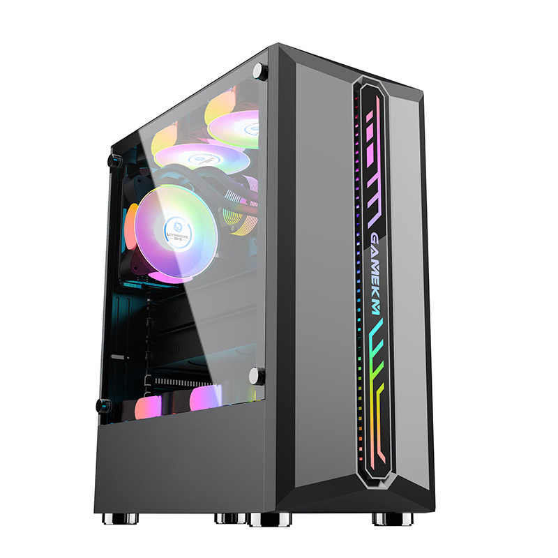 Factory OEM ATX Computer Case&Tower CPU GPU Server Chassis For Gaming PC Or Office Cabinet With RGB Fans&Cooling