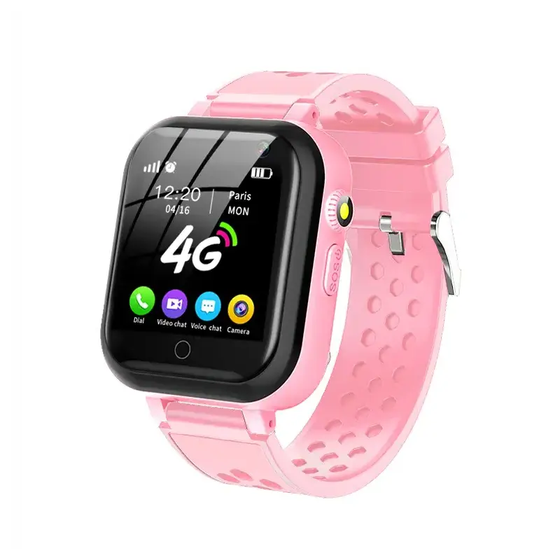 2024 Wholesale Kids Child Smart Watch With 4G GPS Tracker Smartwatch Touch Screen SOS GSM SIM Phone Call Smart Watch